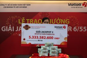 Kết quả Vietlott: Trao thưởng hơn 5,3 tỷ đồng cho nữ khách hàng tại TP. HCM