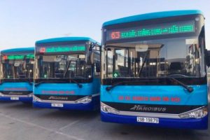 Hà Nội thay thế 12 xe buýt mới, chất lượng cao