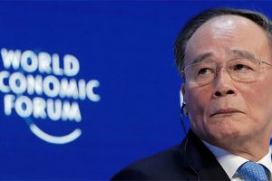 Từ Davos: Ông Vương Kỳ Sơn “thanh minh” về sụt giảm kinh tế của Trung Quốc