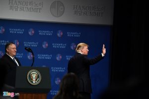 Hội nghị Thượng đỉnh Mỹ – Triều: Tổng thống Trump nói lý do không đạt được thỏa thuận chung