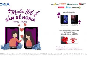 Chương trình khuyến mãi nhân dịp Valentine “Muốn hết ế, sắm dế Nokia”