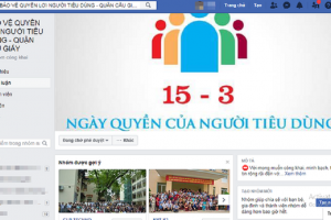 Hà Nội: Lập trang Facebook Bảo vệ quyền lợi người tiêu dùng
