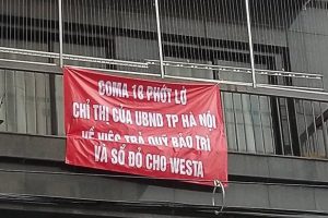 300 hộ dân Westa xuống đường phản đối CĐT COMA 18 vì chưa có sổ đỏ