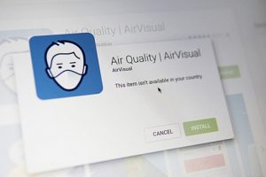Ứng dụng kiểm tra chất lượng không khí AirVisual đột nhiên ‘biến mất’ khỏi Việt Nam