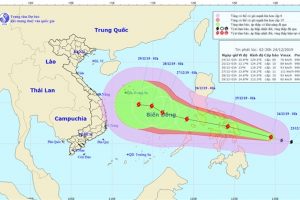 Diễn biến bão gần Biển Đông và thời tiết các vùng dịp Noel 2019