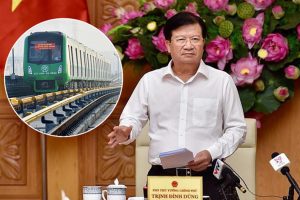 Phó thủ tướng ‘sốt ruột’ vì dự án đường sắt Cát Linh – Hà Đông