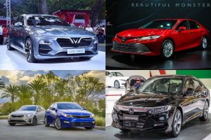 Xếp hạng xe hạng D nửa đầu năm 2020: Doanh số Toyota Camry ‘đè bẹp’ Honda Accord