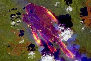 Cháy rừng dữ dội khiến Siberia ‘lạnh giá’ chìm trong khói, lửa
