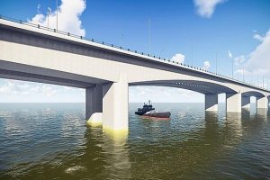 Hé lộ thiết kế cây cầu bắc qua sông Hồng trị giá 2.500 tỉ đồng