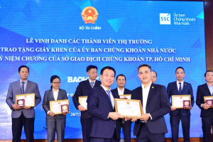 Vinh danh Bảo Việt và BVSC vì đóng góp phát triển thị trường chứng khoán Việt Nam