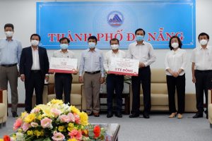 Tập đoàn BRG và SeABank ủng hộ Đà Nẵng phòng chống dịch Covid-19