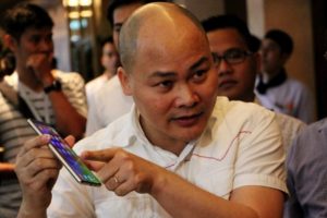 Ông Nguyễn Tử Quảng: ‘Điện thoại Bphone không cần giảm giá đã hết hàng để bán’