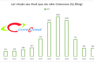 Coteccons đặt mục tiêu tăng nhẹ lãi trong năm 2021