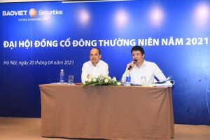 ĐHCĐ Chứng khoán Bảo Việt: Mục tiêu lợi nhuận 116 tỷ đồng, chia cổ tức 8%