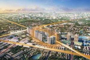Sắp ra mắt The Metrolines – dự án ở giữa 3 tuyến metro tây Hà Nội