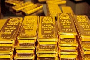 Giá vàng thế giới giảm mạnh, vàng trong nước chỉ giảm 100.000 đồng mỗi lượng