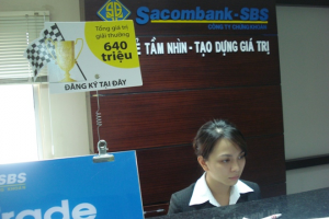 Sacombank không còn là cổ đông lớn tại Chứng khoán SBS