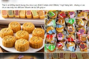 Khuyến cáo khi mua các mặt hàng bánh trung thu rao bán trên mạng