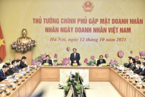 Sếp BRG, T&T Group, FLC, Vingroup… nói gì khi gặp Thủ tướng nhân Ngày Doanh nhân?