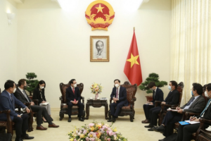 Phó thủ tướng Lê Minh Khái đề nghị Samsung mở rộng đầu tư tại Việt Nam