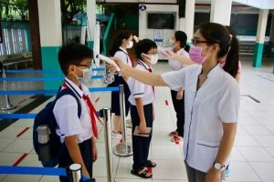 Học sinh lớp 1-6 tại 12 quận ở Hà Nội trở lại trường từ 21/2