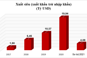 Xuất nhập khẩu Việt Nam năm 2021 đạt hơn 668 tỷ USD