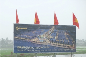 Thanh Hóa ‘chốt’ giá đất tại dự án tỷ USD của Sun Group
