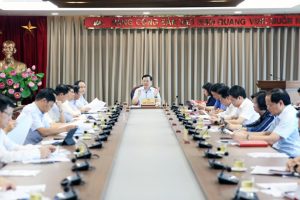 Thường trực Thành ủy Hà Nội chỉ đạo triển khai Dự án đường Vành đai 4 – Vùng Thủ đô
