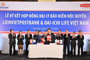 Ngân hàng LienVietPostBank và Dai-ichi Life Việt Nam ký hợp đồng độc quyền kinh doanh bảo hiểm