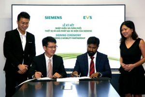 Siemens chọn đối tác trong lĩnh vực thiết bị sạc xe điện tại Việt Nam