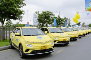 Én Vàng mua và thuê 150 xe ô tô điện Vinfast, ra mắt dịch vụ taxi điện đầu tiên tại Hải Phòng