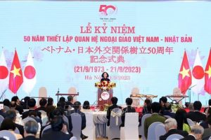 Lễ kỷ niệm 50 năm thiết lập Quan hệ Ngoại giao Việt Nam-Nhật Bản