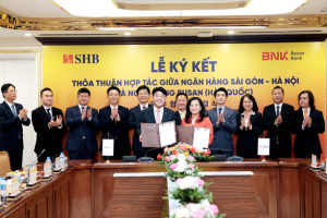 SHB thiết lập quan hệ hợp tác với ngân hàng Hàn Quốc