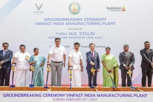 Vinfast khởi công xây dựng nhà máy xe điện đầu tiên tại Ấn Độ