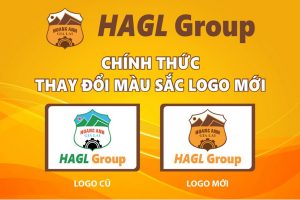 Logo của Tập đoàn HAGL đổi màu sau hơn 30 năm