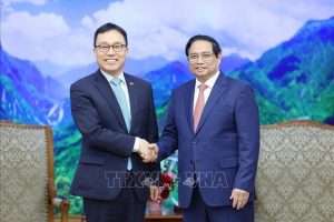 Thủ tướng Phạm Minh Chính tiếp Đại sứ Hàn Quốc tại Việt Nam