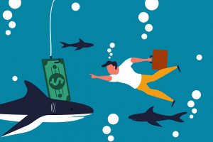 Dòng tiền cá mập đẩy mạnh lực bán, thị trường bay ngay 10 điểm