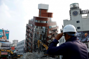 Đài Loan tìm kiếm nạn nhân mất tích sau động đất