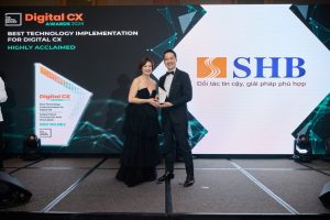 SHB là đại diện ngân hàng Việt Nam đầu tiên giành cú đúp giải thưởng tại Digital CX Awards 2024