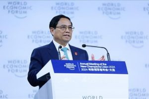 Thủ tướng phát biểu tại Phiên toàn thể Hội nghị thường niên các nhà tiên phong lần thứ 15 của WEF